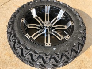 14 Inch Tempest With 23x10x14 All Terrain Tire Tidewater Carts